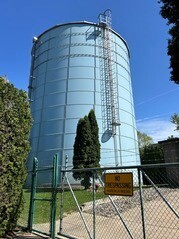 Water Tower Maintenance In Village Of Milford