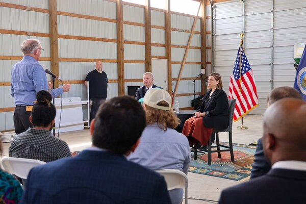 Slotkin Welcomes Secretary Of Agriculture In Williamston