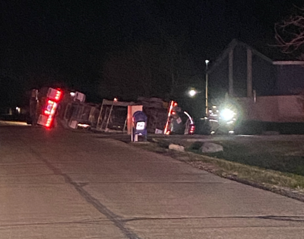 Rollover Semi Results In Hazmat Situation In Green Oak Township