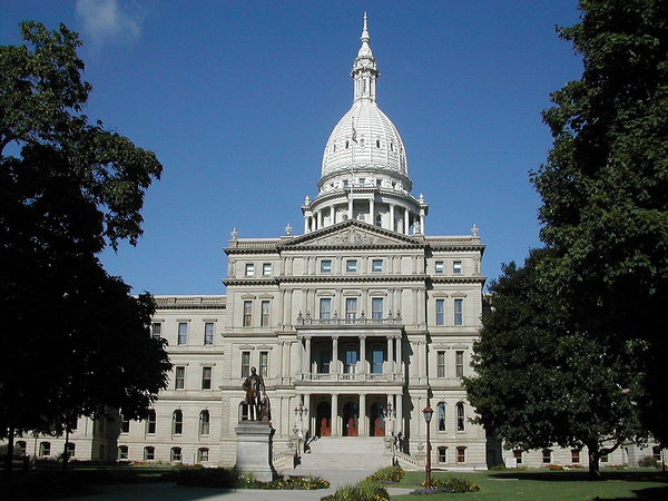 Flags Over Michigan Capitol at Half-Staff to Honor Former Sen. Green