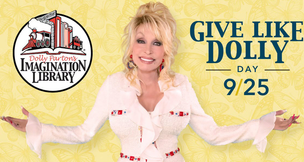 "Give Like Dolly"  to Livingston Twilight Rotary Imagination Library