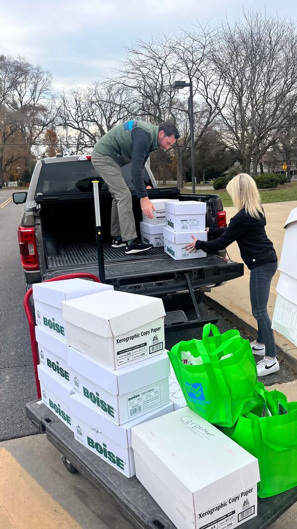 Gift Bags Given by Brighton Students & Teachers to Veterans