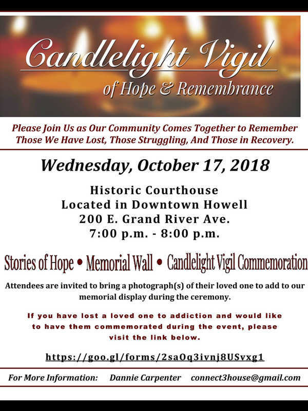 Candlelight Vigil Set Wednesday In Howell