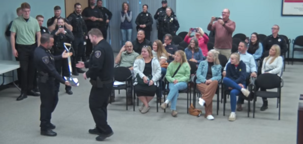 New Green Oak Township Police Chief & Deputy Chief Sworn In