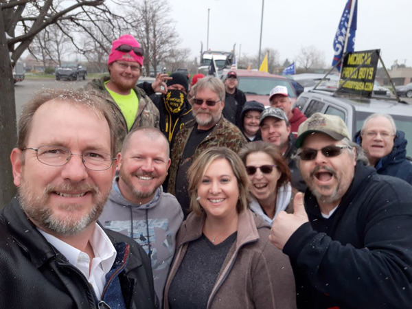 Protestors Crowd Capitol Over Stay At Home Order