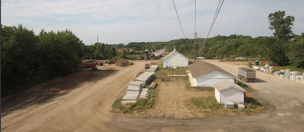 Progress On Construction At 10 Mile & Napier