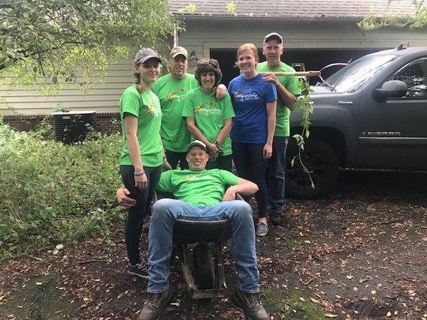 Volunteers Brave Bad Weather To Make Day Of Caring A Success