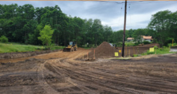 Earth Work Progressing On Roundabout Project