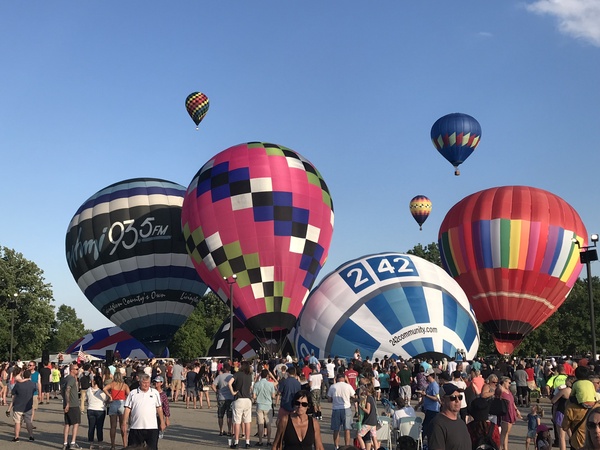 41st Annual Michigan Challenge Balloonfest Floats Into Town