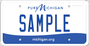 Standard White 'Pure Michigan' License Plate Most Popular in '25