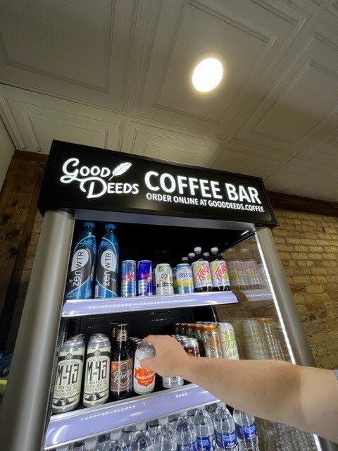 Good Deeds Coffee Bar in Fowlerville Hosts Ribbon Cutting Ceremony