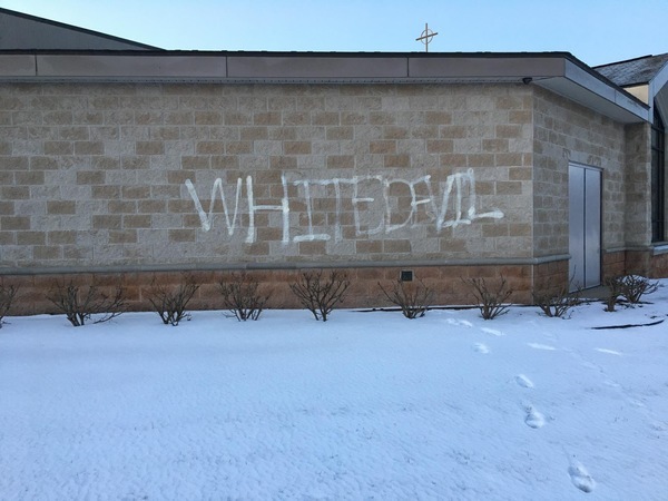 Police Arrest Suspect Wanted For Racist Graffiti