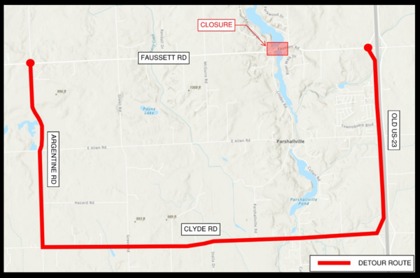 Faussett Road Bridge Replacement to Begin Feb. 12th