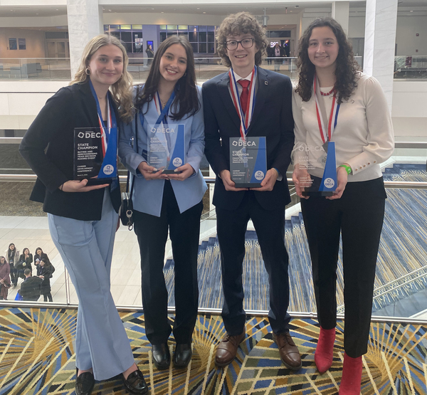 Howell Students Excel at State DECA Competition
