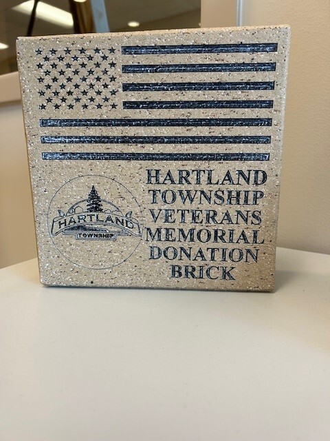 Hartland Twp Veterans Memorial Taking Shape