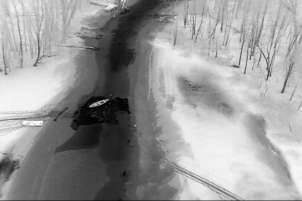 Snowmobiler Dies After Falling Through Ice On Lake