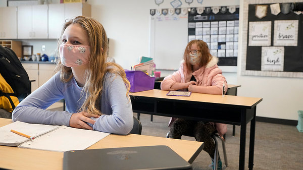 State Health Officials Recommend Continued Mask Wearing In Schools