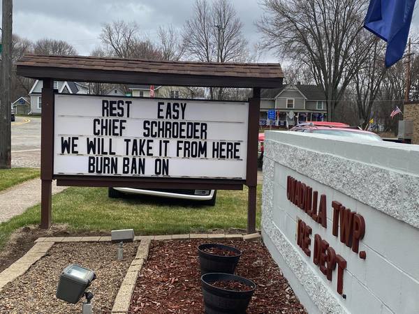 Chief Schroeder Laid To Rest In Unadilla Township