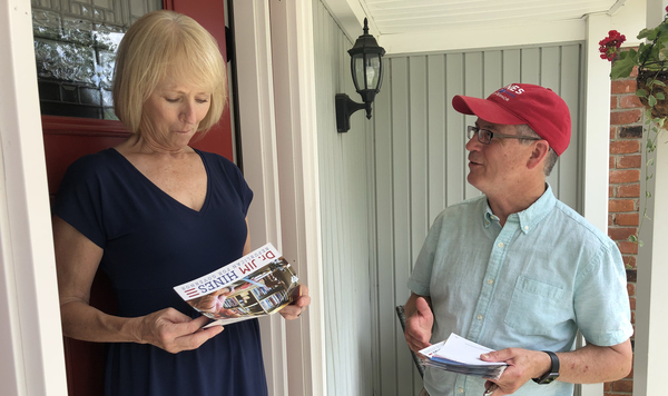 Republican Candidate For Governor Brings Mobile Touring Unit Through Brighton