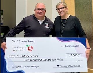St. Patrick School Receives Grant To Fight Food Insecurity