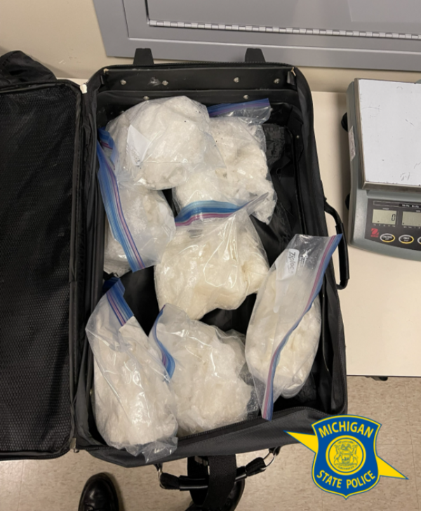 Traffic Stop In Hartland Turns Up $40K In Crystal Meth