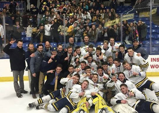 Hartland, Brighton both win state hockey titles