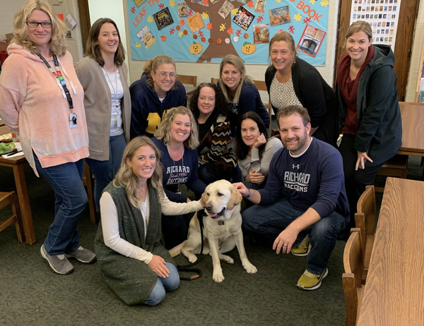 BAS Lends Therapy Dog To Grieving Grosse Pointe School