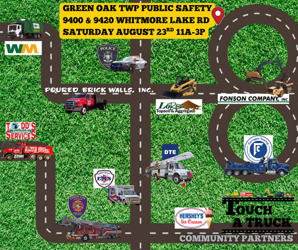 Green Oak Township Hosting Touch a Truck This Saturday