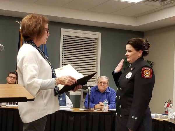 New Putnam Township Fire Lieutenant/Inspector Sworn In