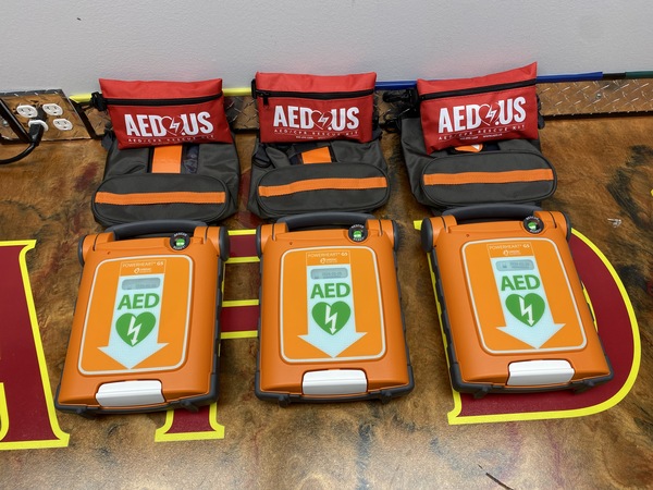 Three AEDs Purchased In Honor Of HAFD Captain Jay Hickman