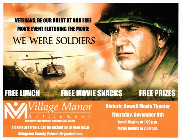 Free Movie Event For Local Veterans This Thursday