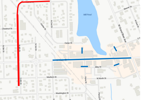 Closures In Downtown Brighton Monday