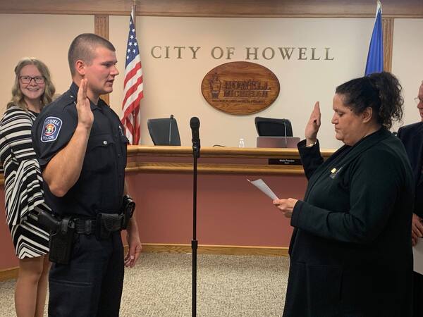 Promotions, Awards & New Officer At Howell Police Department