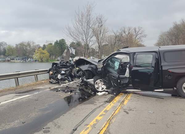 Head-On Crash On M-36 In Hamburg Township