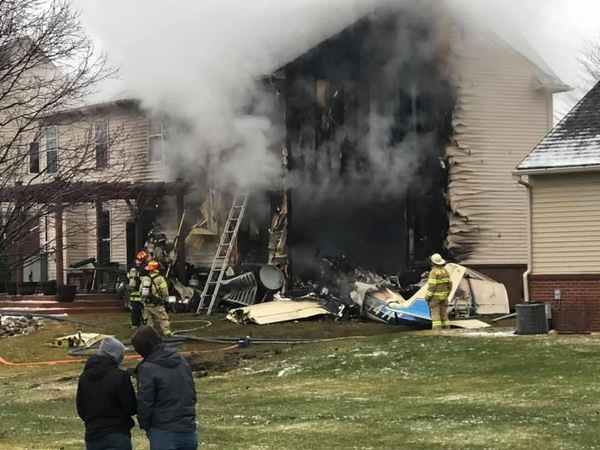 Three Killed When Plane Crashes Into Lyon Twp. Home