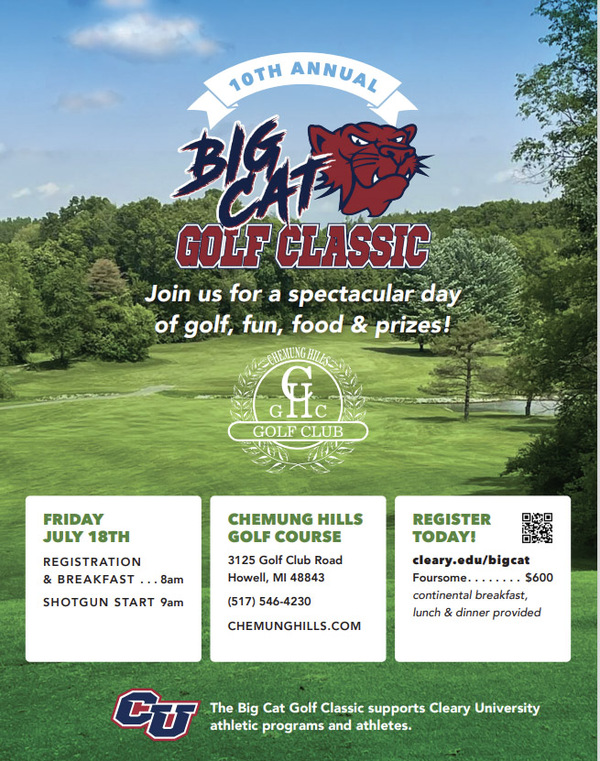Cleary's Big Cat Golf Classic July 18