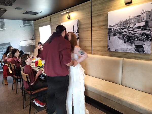 Happy Local Couple Ties The Knot On Three-Year Anniversary