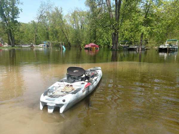 Huron River Cresting In Hamburg Township, Flooding Continues