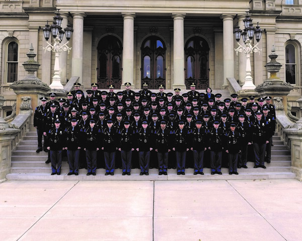 61 Troopers Graduate, Prepare to Serve Michigan Residents