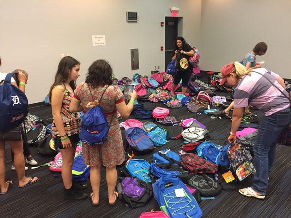 17th Annual Backpacks For Kids Event Underway