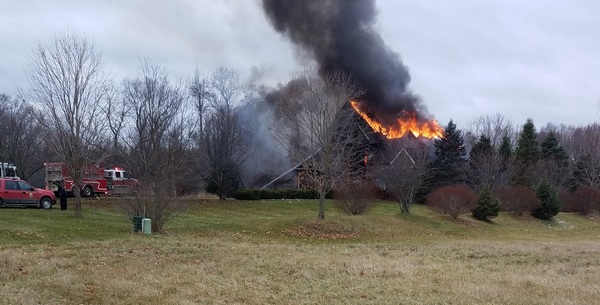 Gregory Home Destroyed By Fire