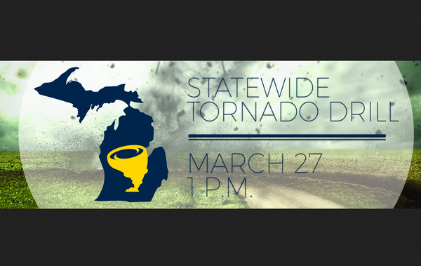 Statewide Tornado Drill At 1:00 This Afternoon