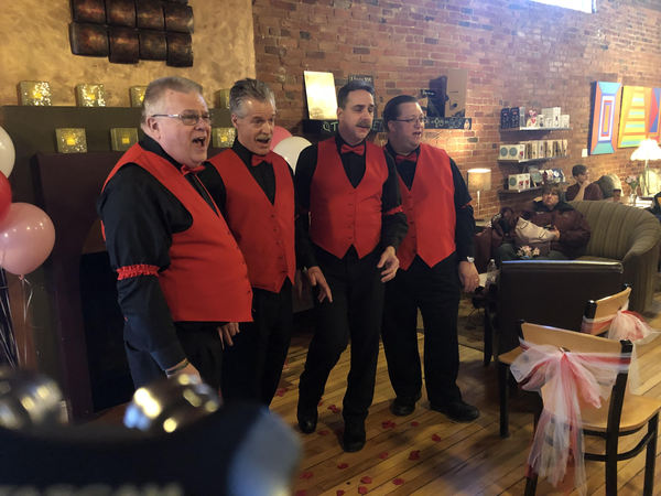 Nine Couples Say "I Do" At Howell Coffee Shop