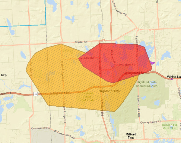 Power Restored To Milford Area