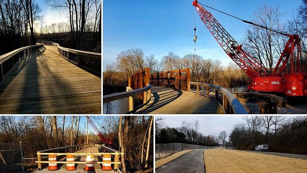 Construction Continues On The Border-to-Border Trail