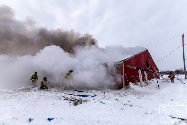 Horses Perish In Large Barn Fire