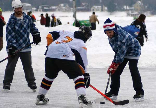 Mild Weather Forces Cancellation Of Pond Hockey Tournament