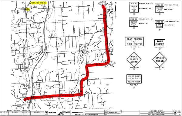 Construction On Hyne Road Starts Today In Brighton Township