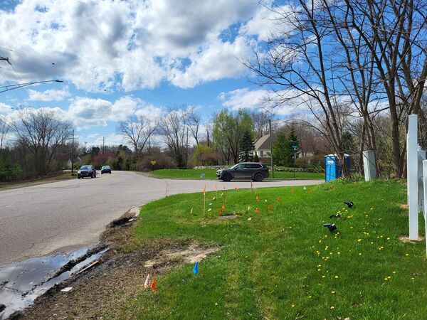 Roundabout Project At Golf Club/Eager Road Intersection