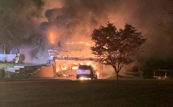 Fire Destroys Brighton Township Home